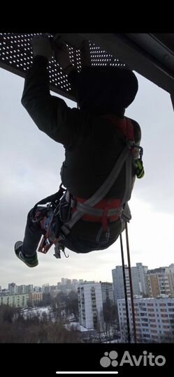 Промышленный альпинист/ монтаж кондиционеров