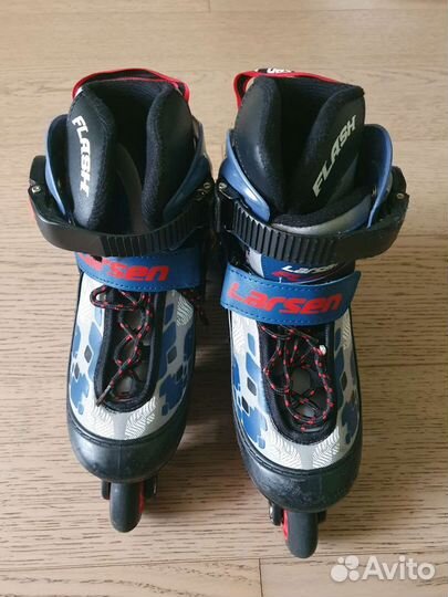 Роликовые коньки Larsen раздвижные, р. 30-33