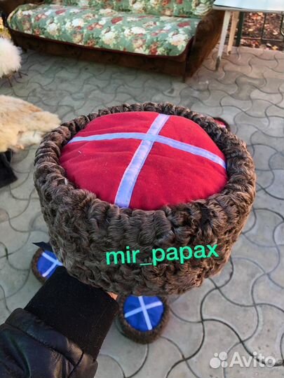 Кубанка коричневая казачья