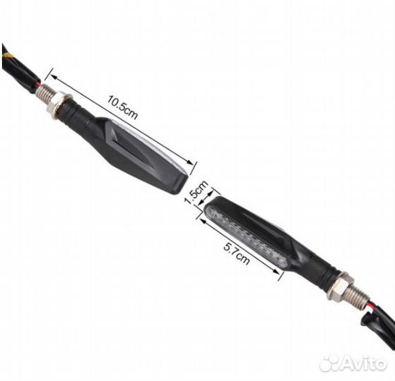 Поворотник светодиодный для мотоцикла