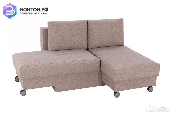 Диван трансформер Лира светло-бежевый