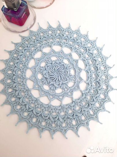Салфетки вязаные крючком