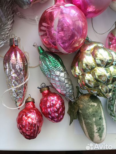 Ёлочные игрушки СССР