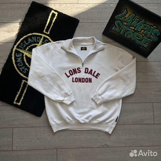 Кофта Lonsdale свитшот худи Vintage оригинал