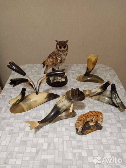 Поделки из натурального рога