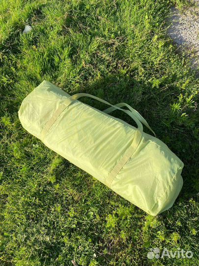 Манеж-кроватка детская складная с двумя уровнями