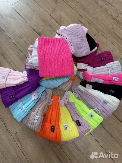 Комплект шапка + снуд