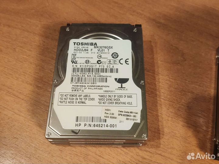 Жесткий диск 320гб SATA