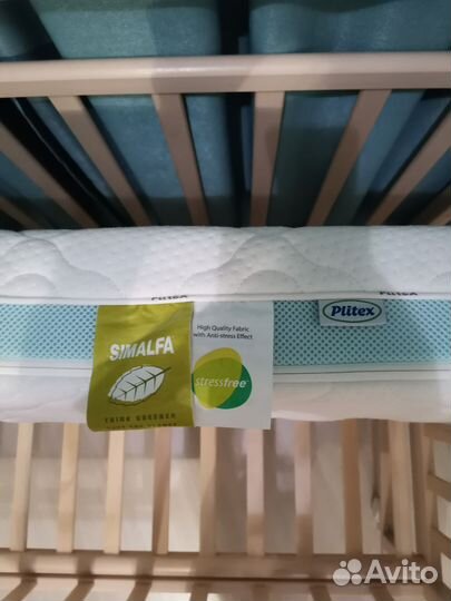 Детская кроватка,матрас,бортики