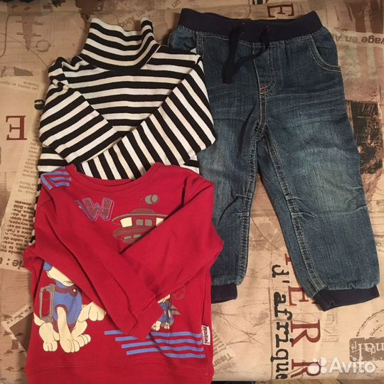 Вещи пакетом на мальчика