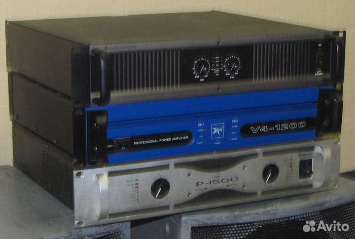 Усилители звука Pro 240-2750W 3шт PV CVR Park NAG