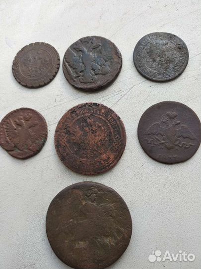 Лот медных монет Царской России,18-20 вв