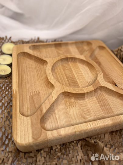 Менажница 25 на 25 см новая