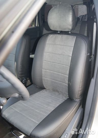 Чехлы из алькантары на LADA Largus от Автопилот