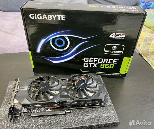 Видеокарта Gigabyte Geforce GTX960 4Gb