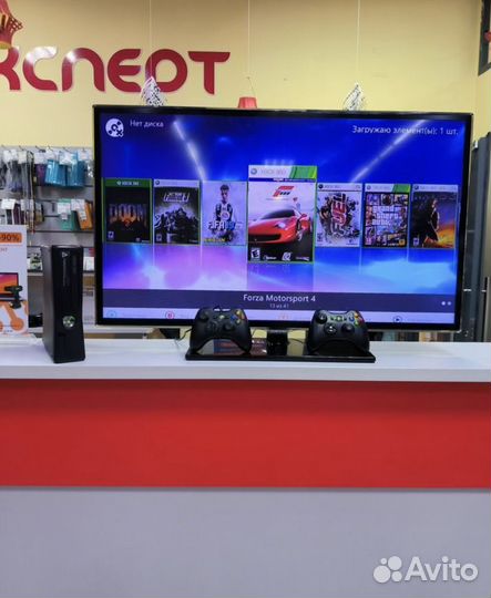 Игровая приставка xbox 360 прошитая