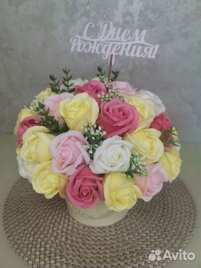 Мыльные букеты