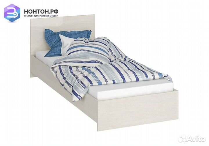 Кровать Ронда 0.8 м сосна карелия