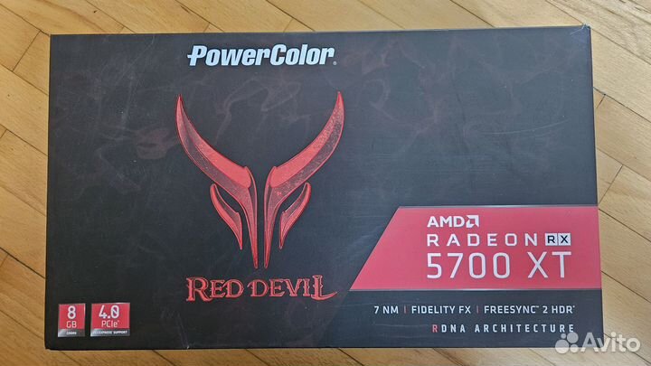 Power Color RX 5700 XT RED devil OC 8 Гб