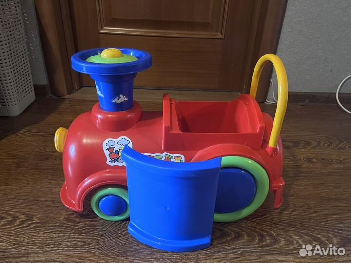 Толокар каталка паровозик