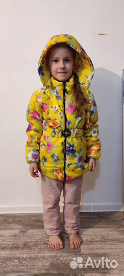 Куртка для девочки 116 весна