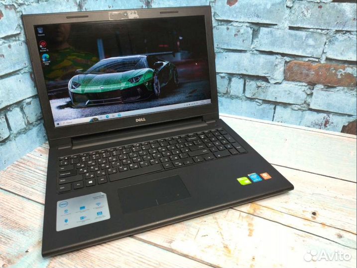 Ноутбук Dell на i3/ Geforce/ RAM 8/ SSD 256