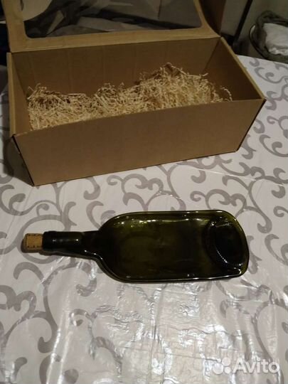 Тарелка Апсайклинг, Блюдо из Плоской Бутылки