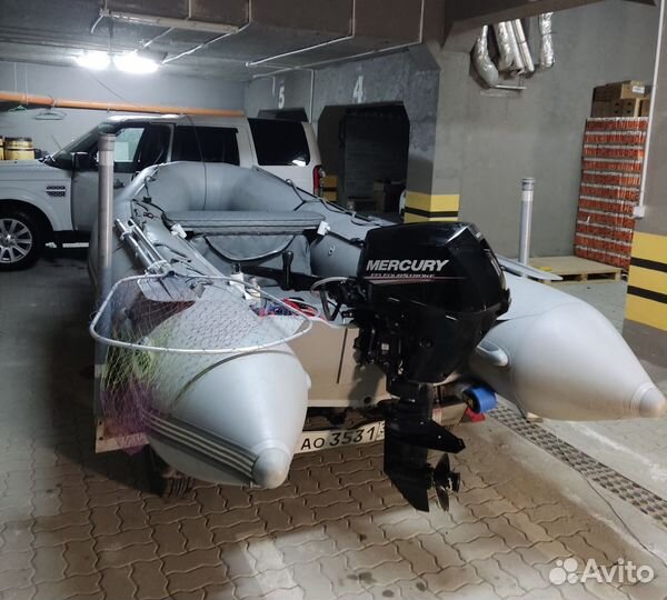 Комплект лодка мотор прицеп