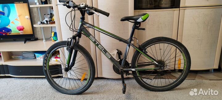 Велосипед подростковый 24 дюйма, 7 скоростей