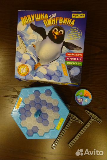 Настольная игра «Ловушка для пингвина»