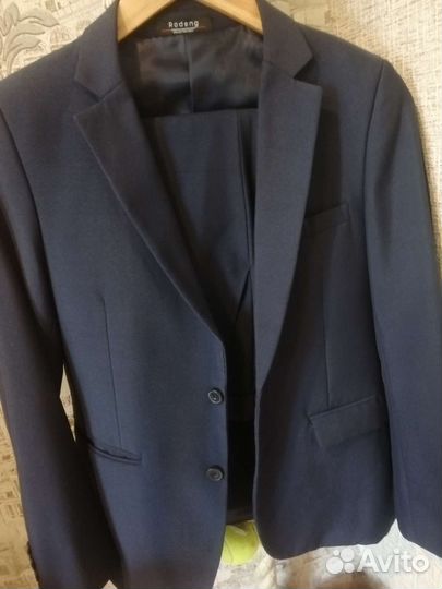 Школьный костюм для мальчика 146 синий