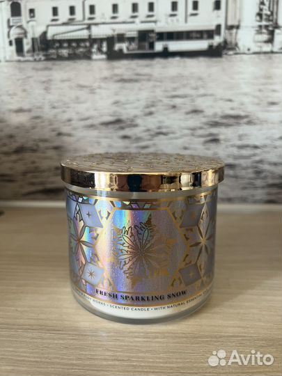 Свечи с тремя фитиями Bath&Body works