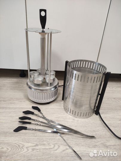 Электро шашлычница бу