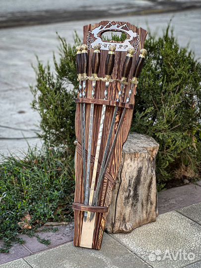 Подставка с шампурами Кизляр