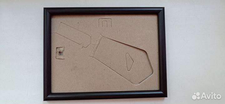 Рамка для фото б/у без стекла 20 на15 см