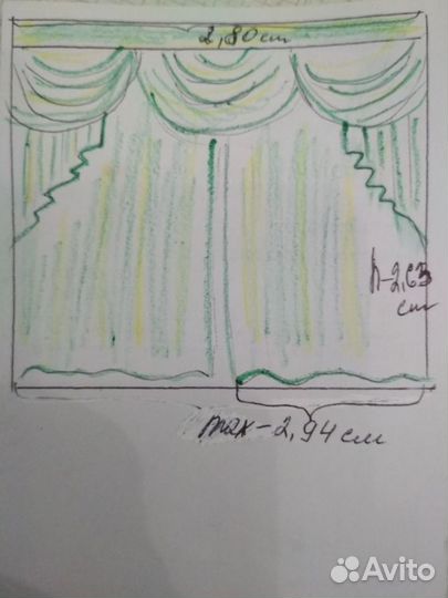 Много штор: гардины, тюль и пр