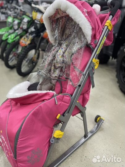 Коляска санки