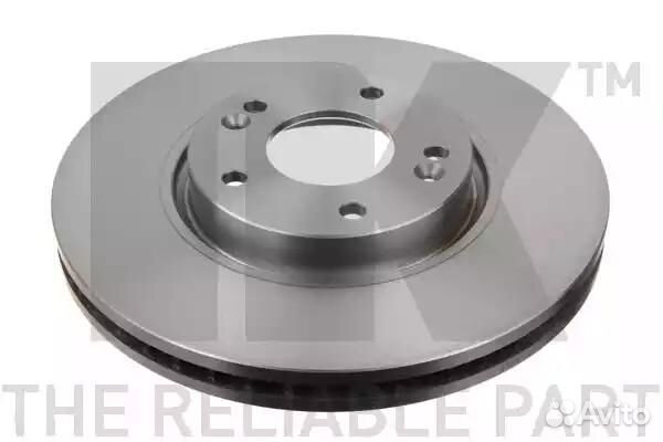 Диск тормозной передний вентилируемый hyundai sona