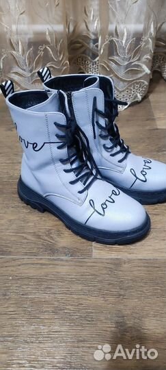 Ботинки демисезонные для девочки 33 р