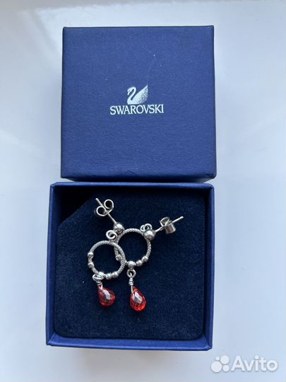 Swarovski серьги