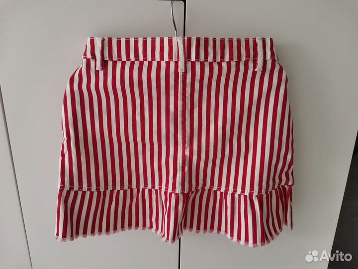 Новая джинсовая юбка, H&M, размер 134/140
