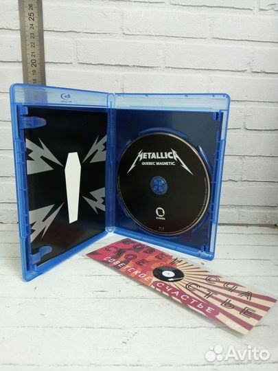 Blu ray Диск Metallica Quebec Magnetic