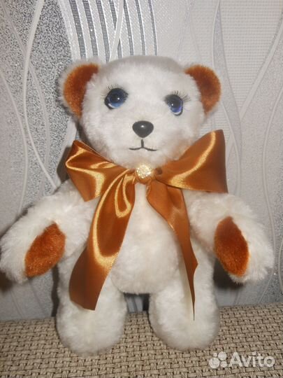Мишка тедди (мех) ручная работа