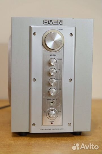 Активный сабвуфер Sven MS-960 20w