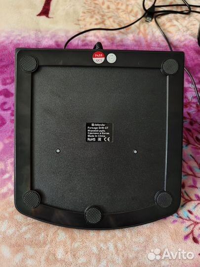 Игровой руль Defender Forsage Drift GT чëрный