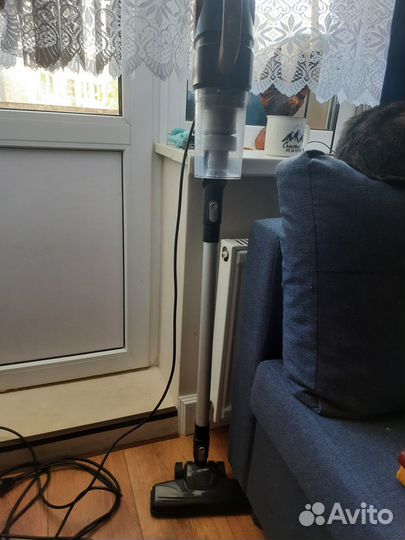 Новый вертикальный пылесос dexp