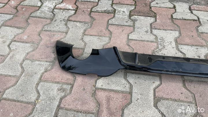 Диффузор на задний бампер bmw 3 g20
