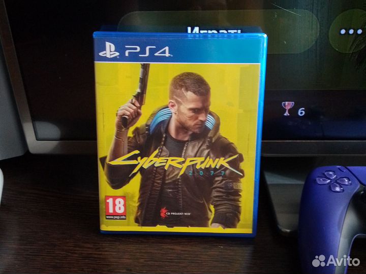 Продам диск ps4/5 cyberpunk, полностью на русском