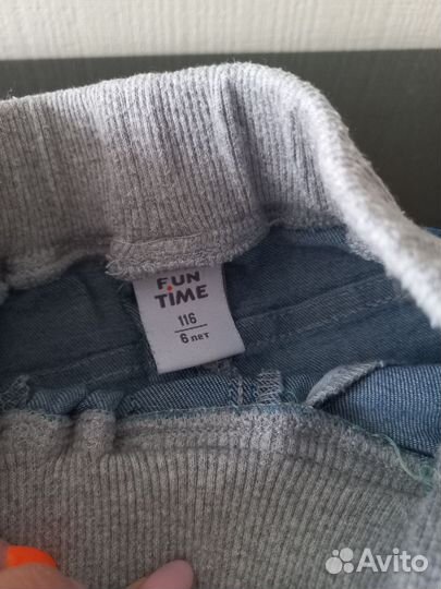 Джинсы для девочки 116