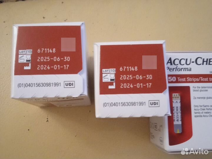 Тест полоски акку чек перформа